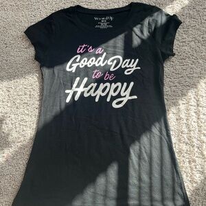 Black Short Sleeve Tee